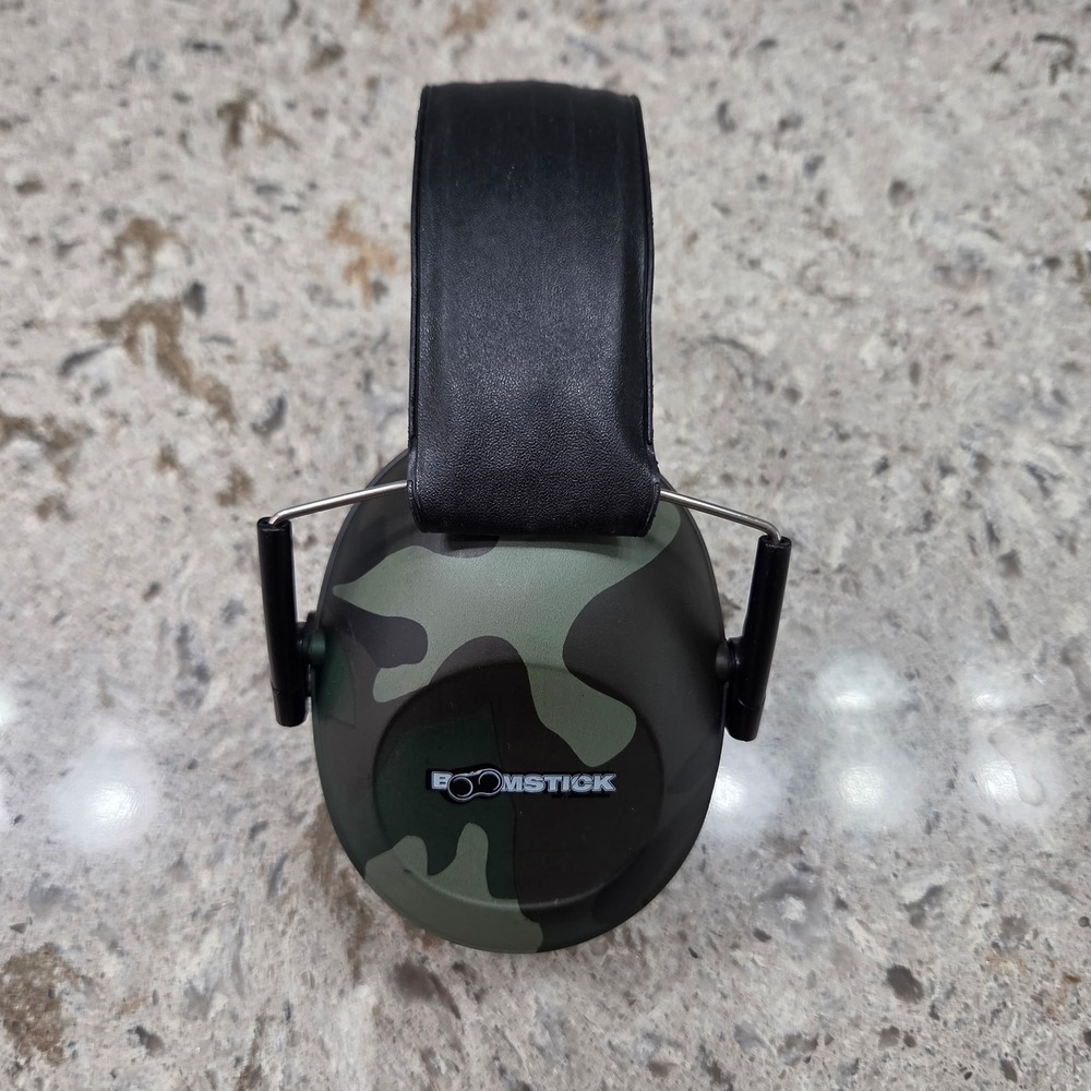 BOOMSTICK Camo Noise Cancelling Earmuffs Hearing Protection Ear‎ Defenders